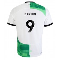 Dres Liverpool Darwin Nunez #9 Preč 2023-24 Krátky Rukáv